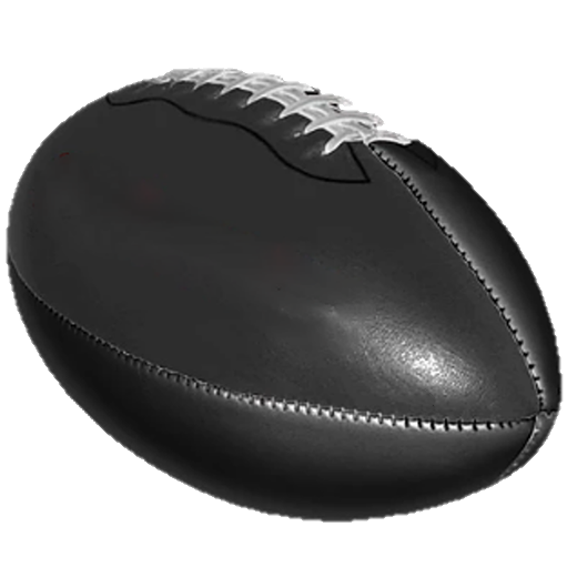 mini_large balon americano negro, imagen de referencia tamaño grande